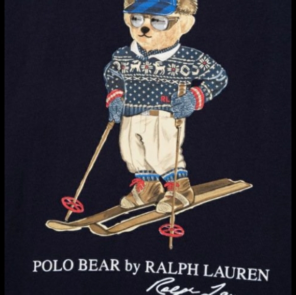 NWT Polo Ralph Lauren Boy's Classic Long Sleeves T-shirt - Navy - Picture 5 of 7